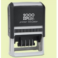 2000Plus Printer Rectangle Self Inking Dater Stamp (2 3/8"x1 3/8")